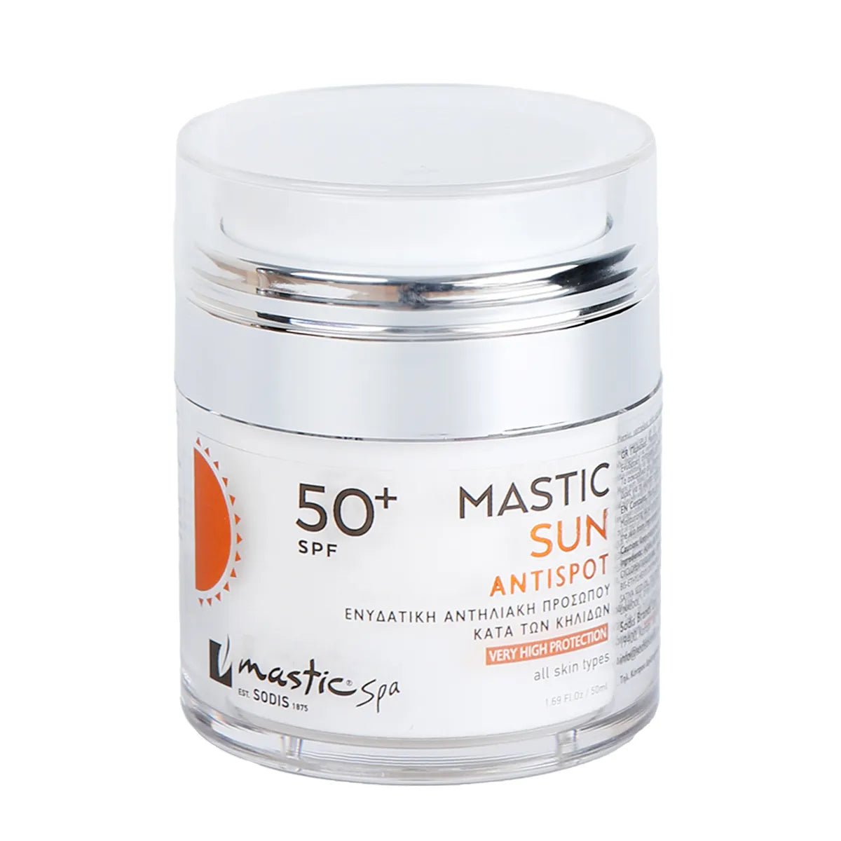 ANTISPOT FACE CREAM SPF50+
