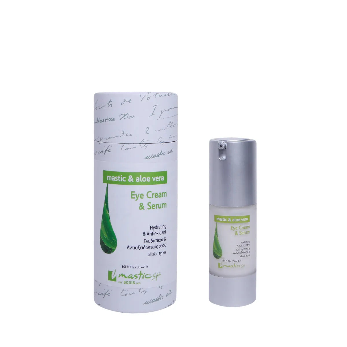 Aloe Eye Cream and Serum